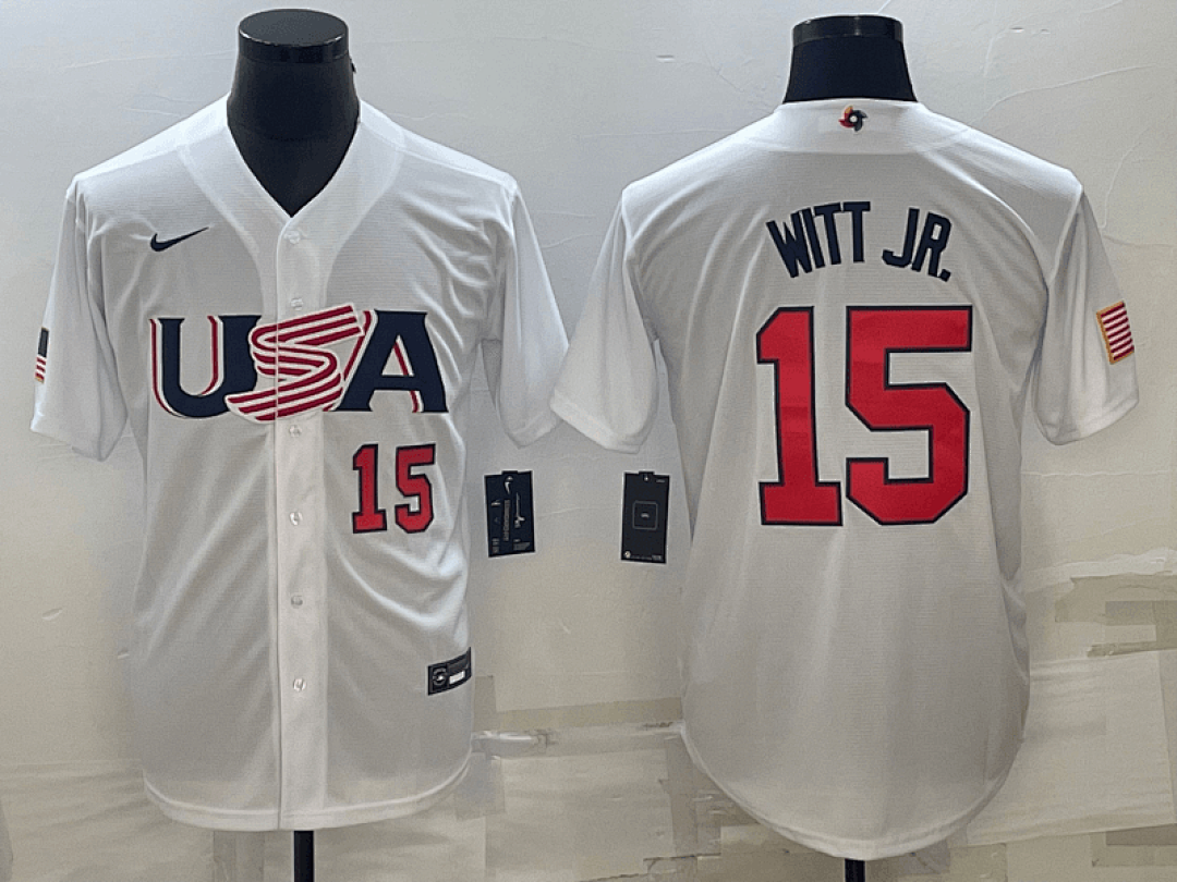 USA 2023 World Cup Baseball Jerseys 52