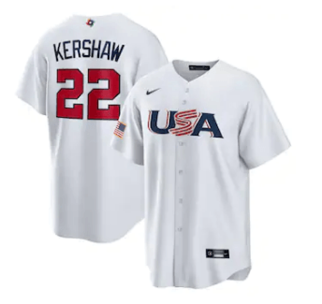 USA 2023 World Cup Baseball Jerseys 59