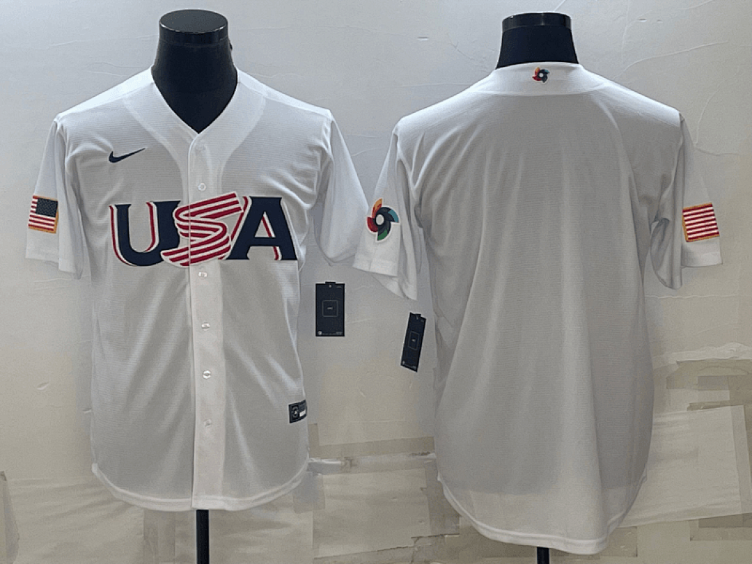 USA 2023 World Cup Baseball Jerseys 6