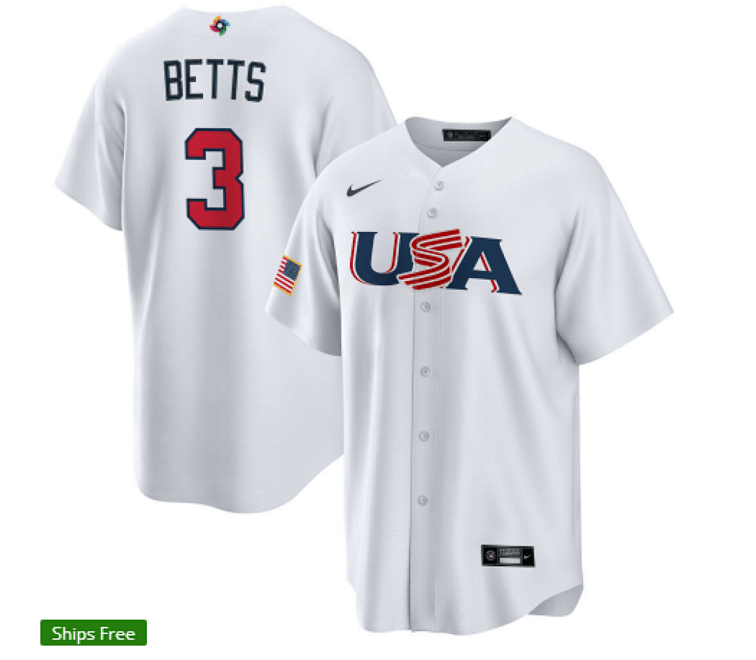 USA 2023 World Cup Baseball Jerseys 60