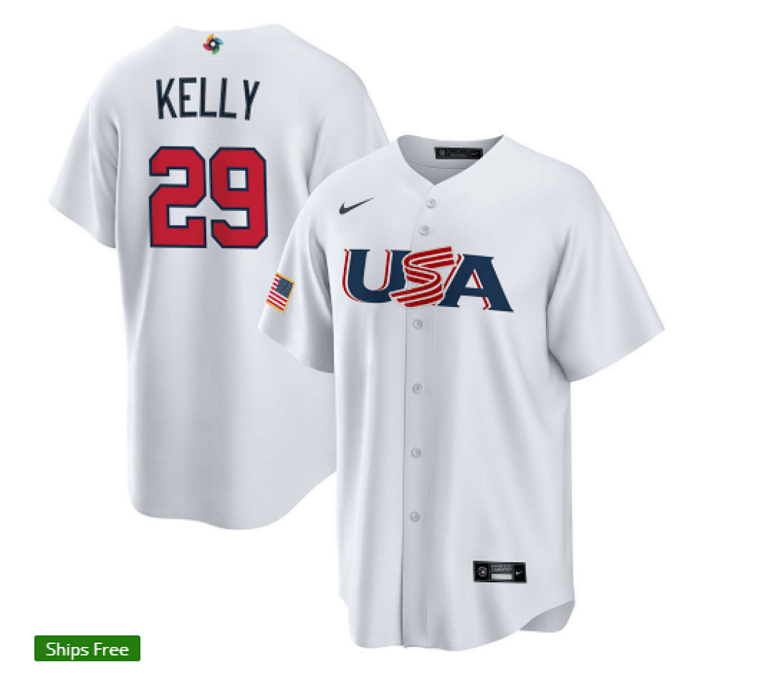 USA 2023 World Cup Baseball Jerseys 67