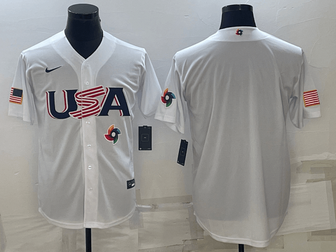 USA 2023 World Cup Baseball Jerseys 7