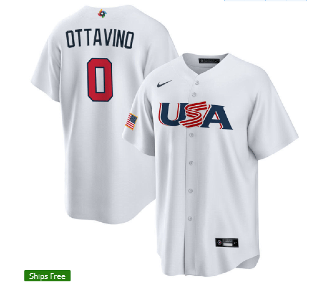 USA 2023 World Cup Baseball Jerseys 70
