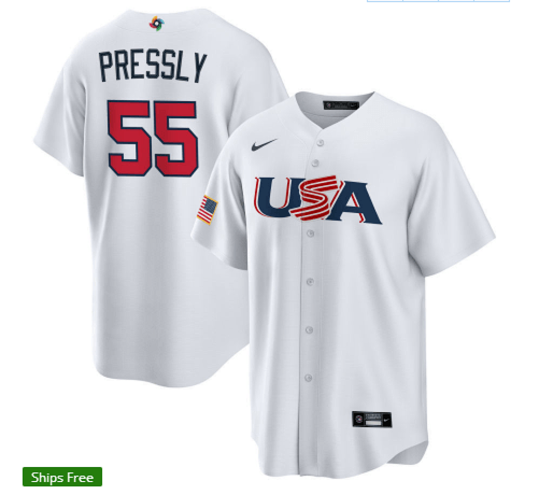 USA 2023 World Cup Baseball Jerseys 71