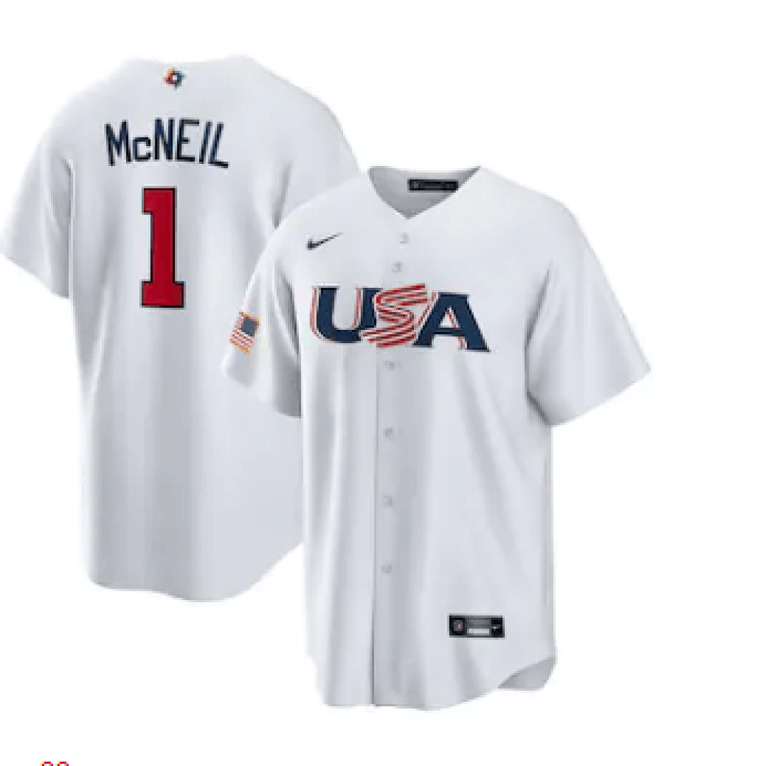 USA 2023 World Cup Baseball Jerseys 74