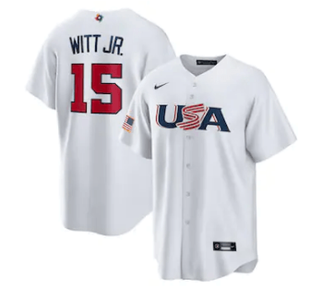 USA 2023 World Cup Baseball Jerseys 75