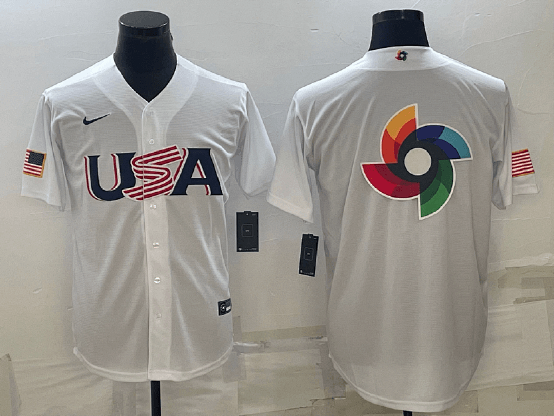 USA 2023 World Cup Baseball Jerseys 8