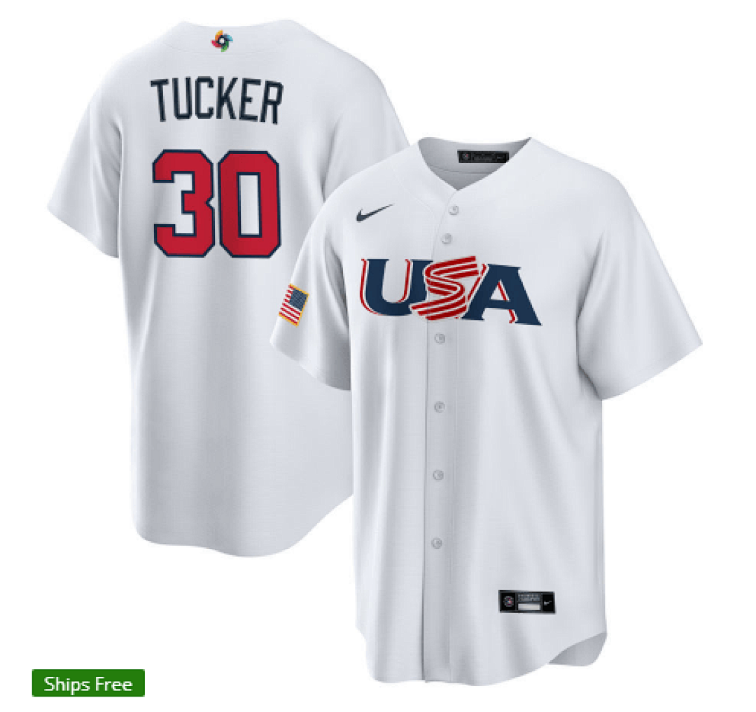 USA 2023 World Cup Baseball Jerseys 84