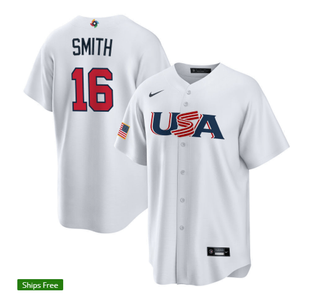 USA 2023 World Cup Baseball Jerseys 85