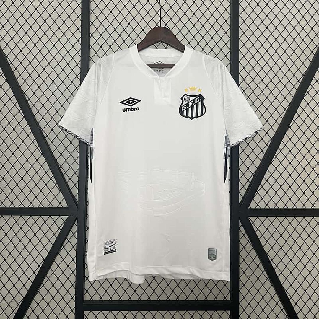24-25 Santos domicile football maillots S-4XL 2