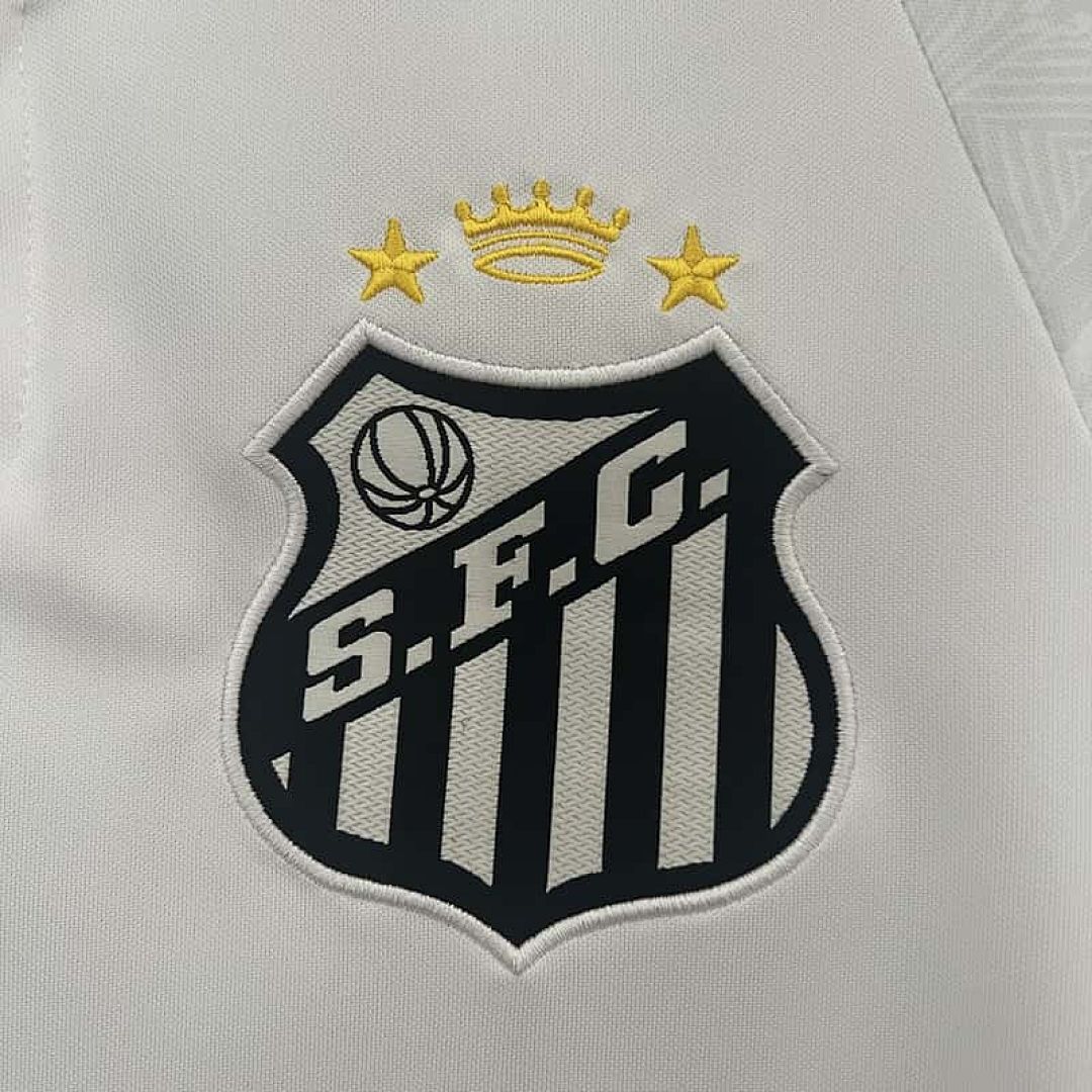 24-25 Santos domicile football maillots S-4XL 7