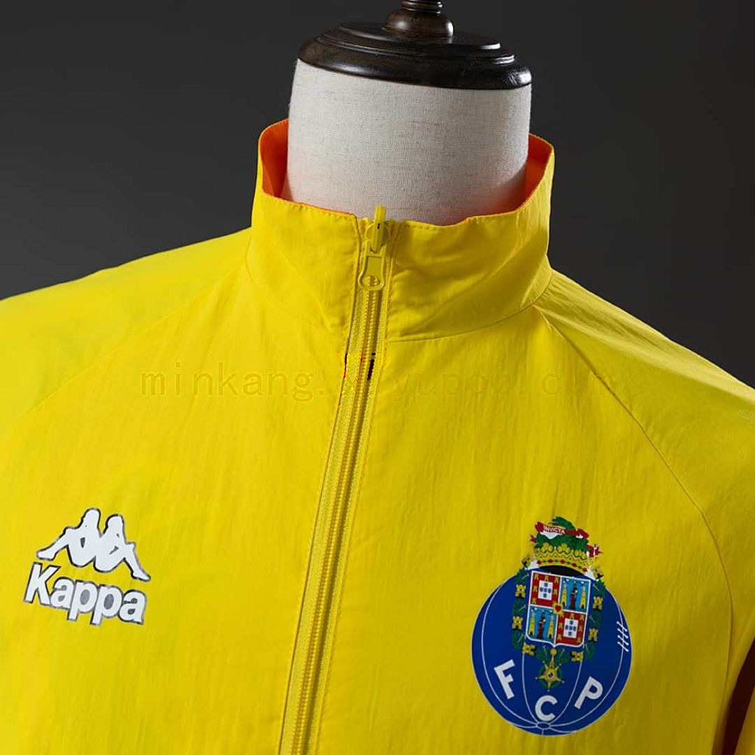 Porto réversible veste veste coupe-vent - orange &amp; jaune S-XXL 10