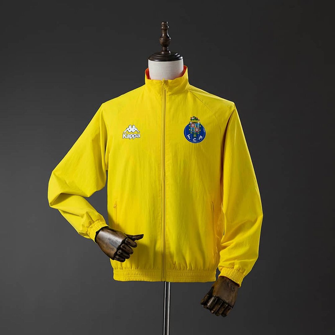 Porto réversible veste veste coupe-vent - orange &amp; jaune S-XXL 2