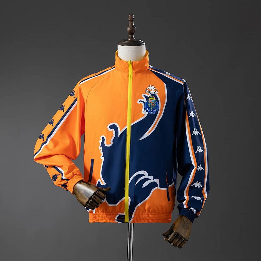 Porto réversible veste veste coupe-vent - orange &amp; jaune S-XXL 3