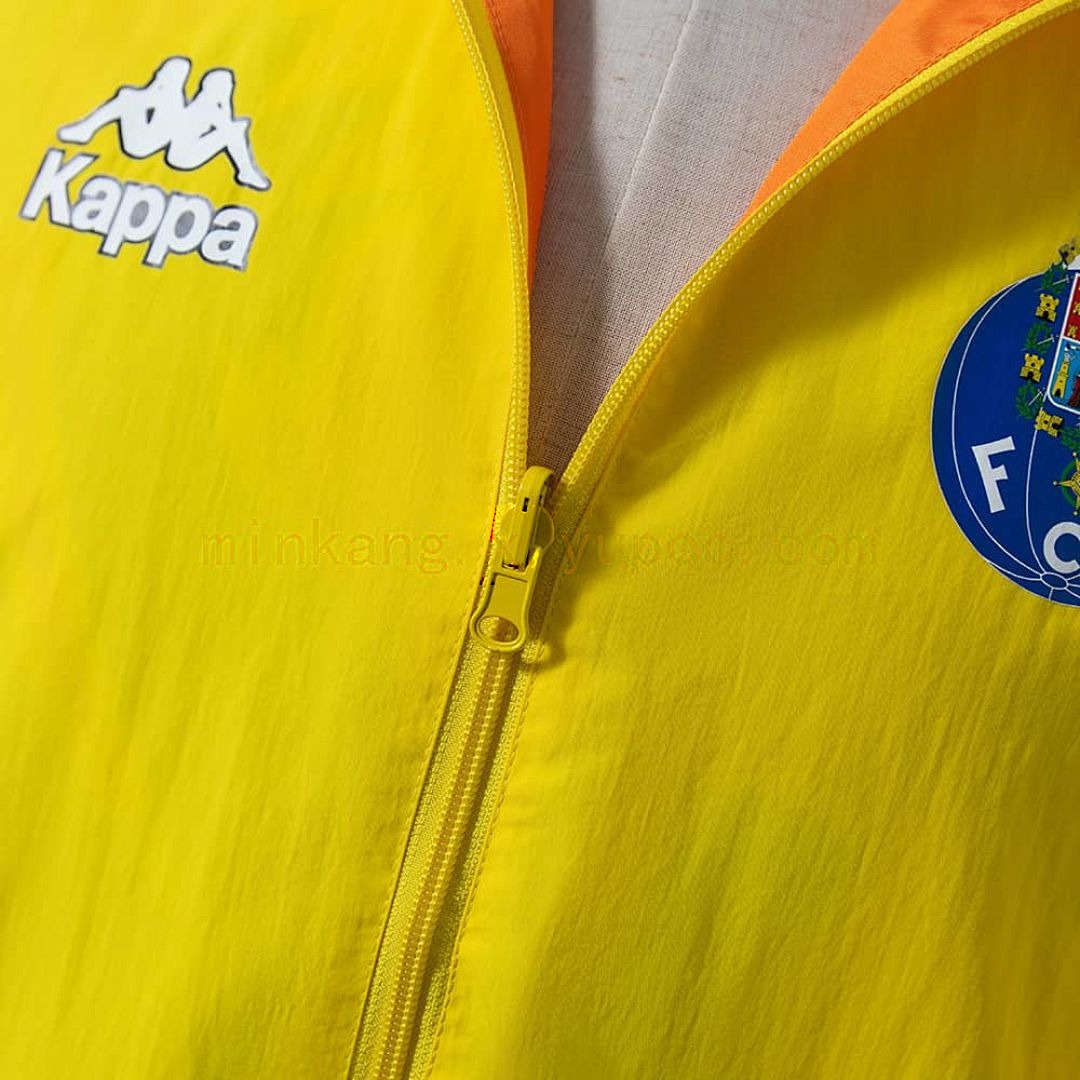 Porto réversible veste veste coupe-vent - orange &amp; jaune S-XXL 7