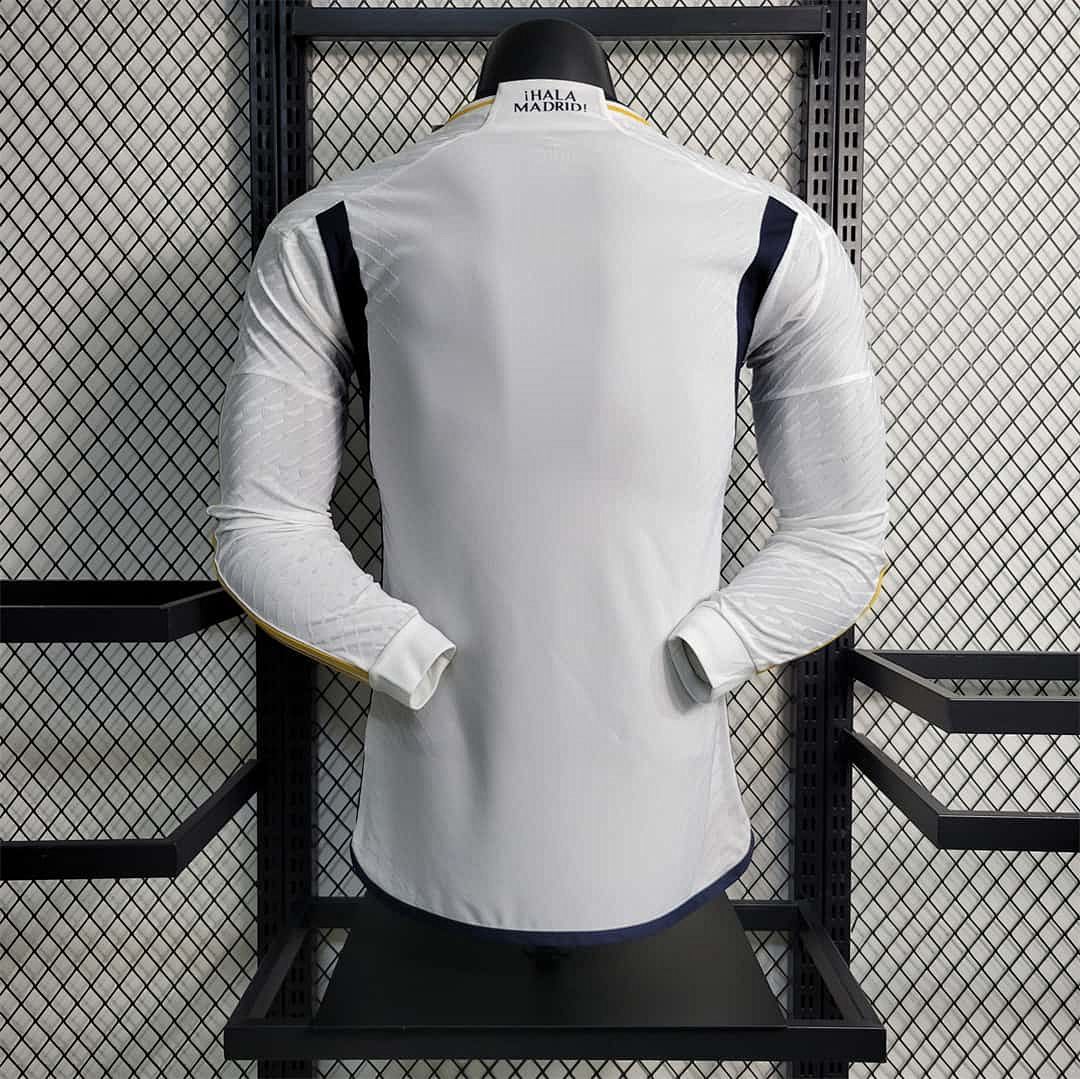 23-24 Real Madrid home player version Long Sleeve 6