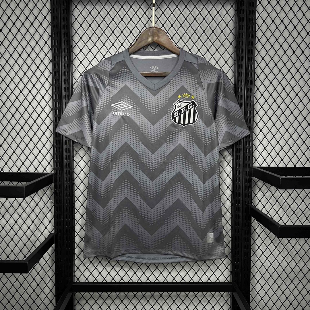 24-25 Santos Training Grey Kit Soccer Apparel