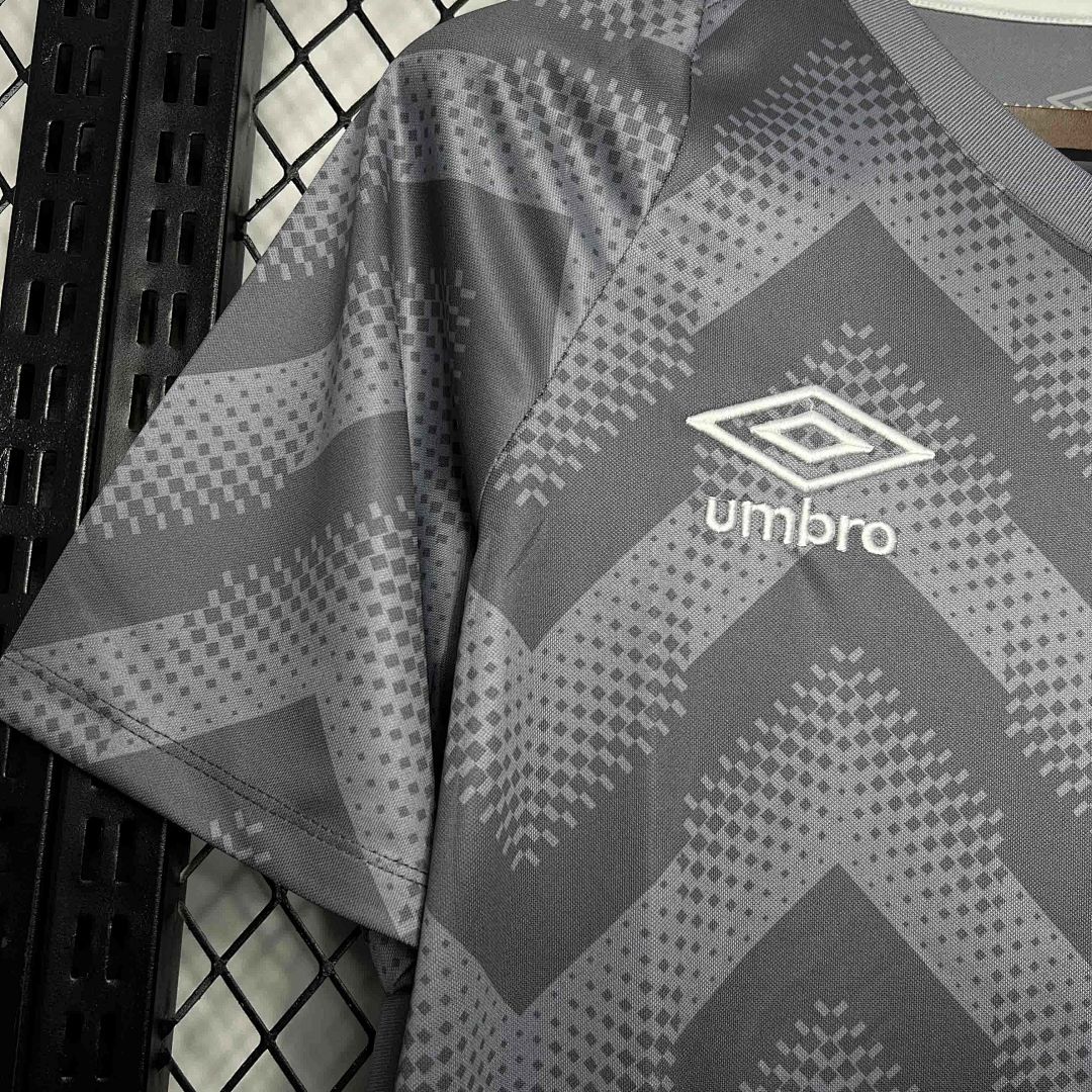 24-25 Santos Training Grey Kit Soccer Apparel 4