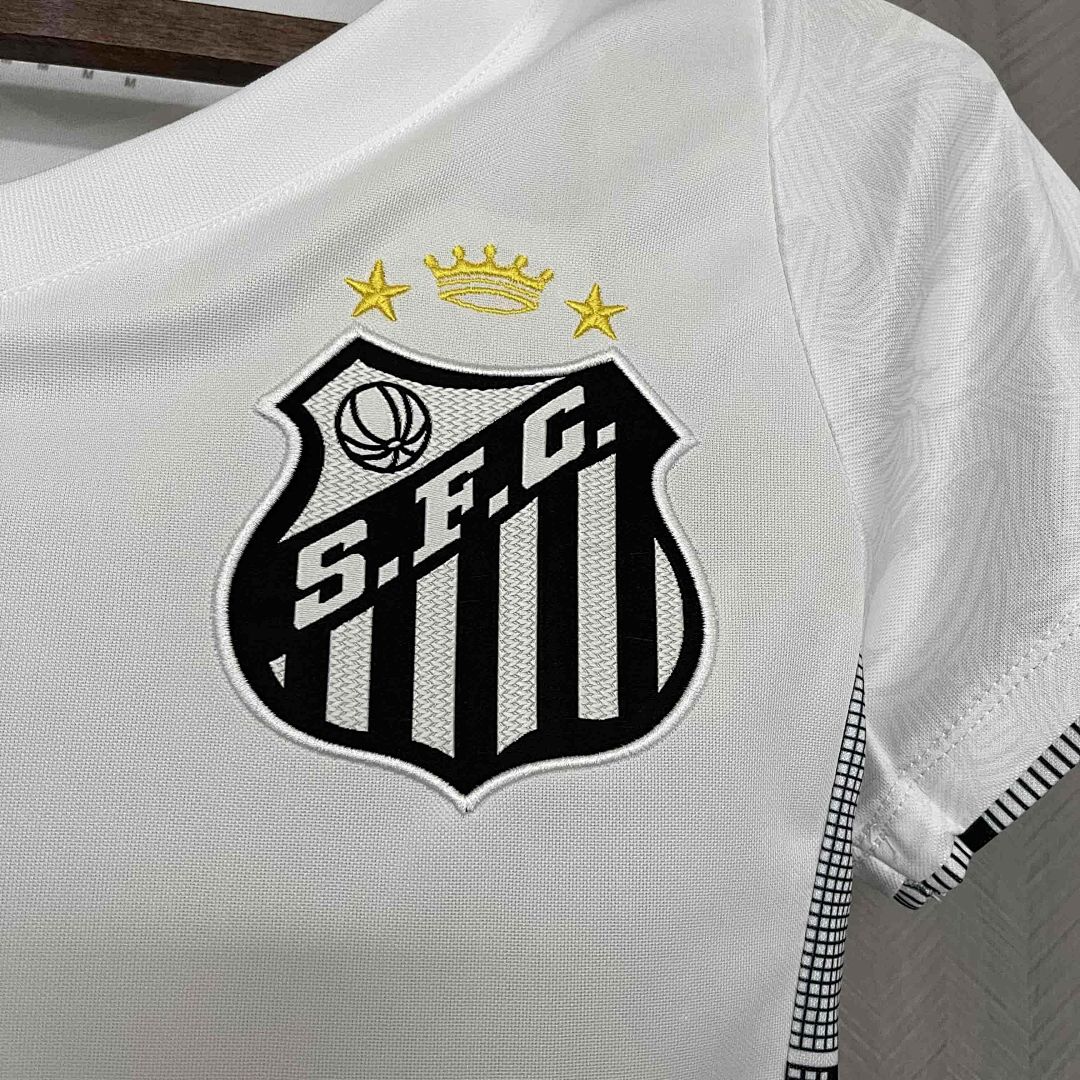 24-25 Santos Home Women Shirt Lady Uniform 7