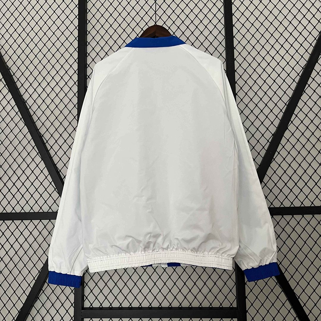23-24 Santos Laguna Reversible Windbreaker White&amp;Blue Double-Sides Jacket 3