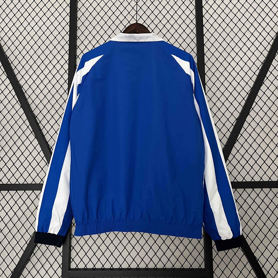 23-24 Santos Laguna Reversible Windbreaker White&amp;Blue Double-Sides Jacket 5