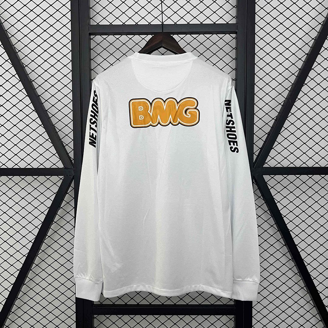 2011-12 Retro Long Sleeve Santos Home S-XXL 2