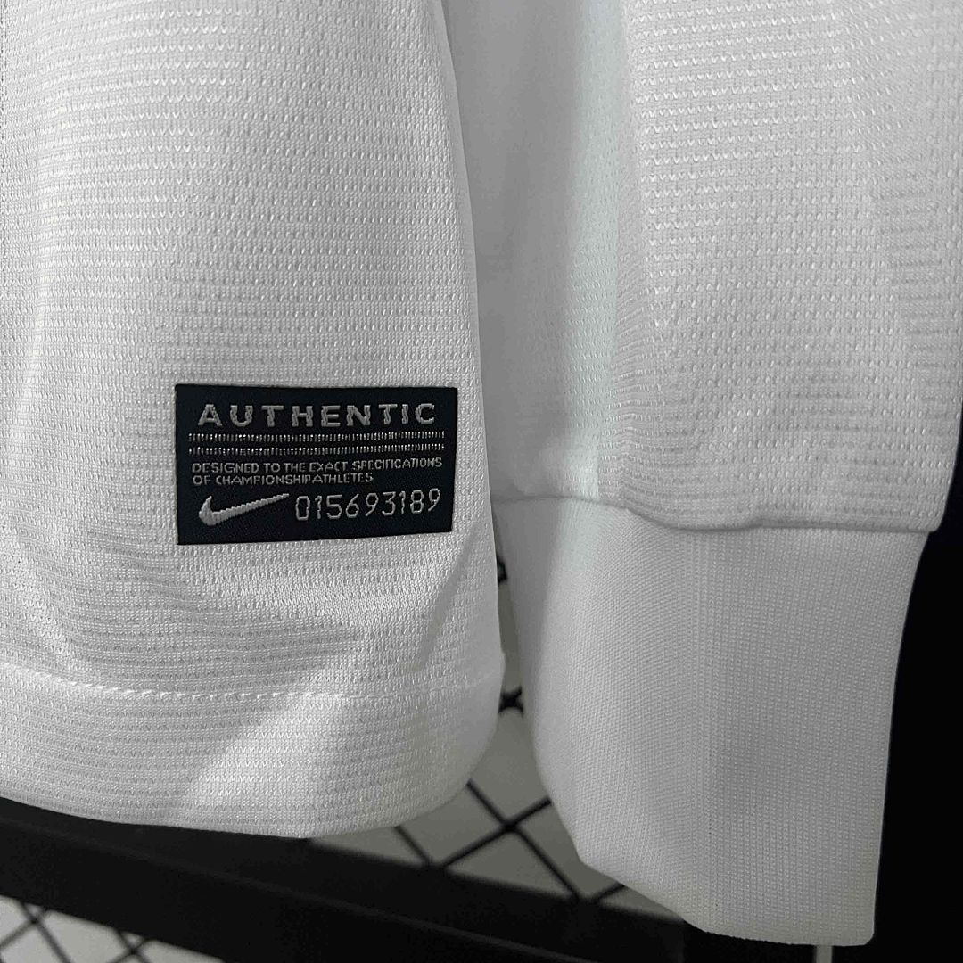 2011-12 Retro Long Sleeve Santos Home S-XXL 5