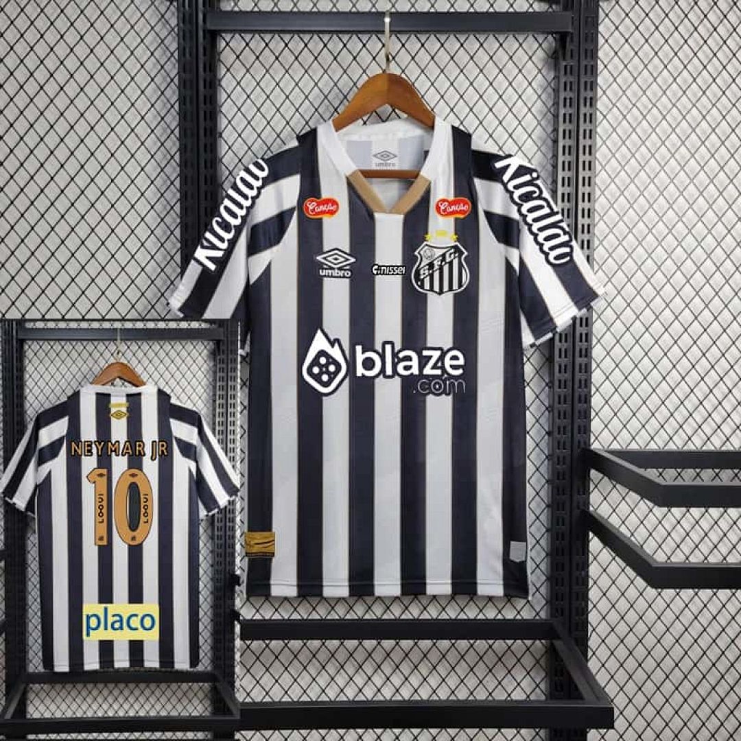 24-25 All sponsor Santos Away Kit