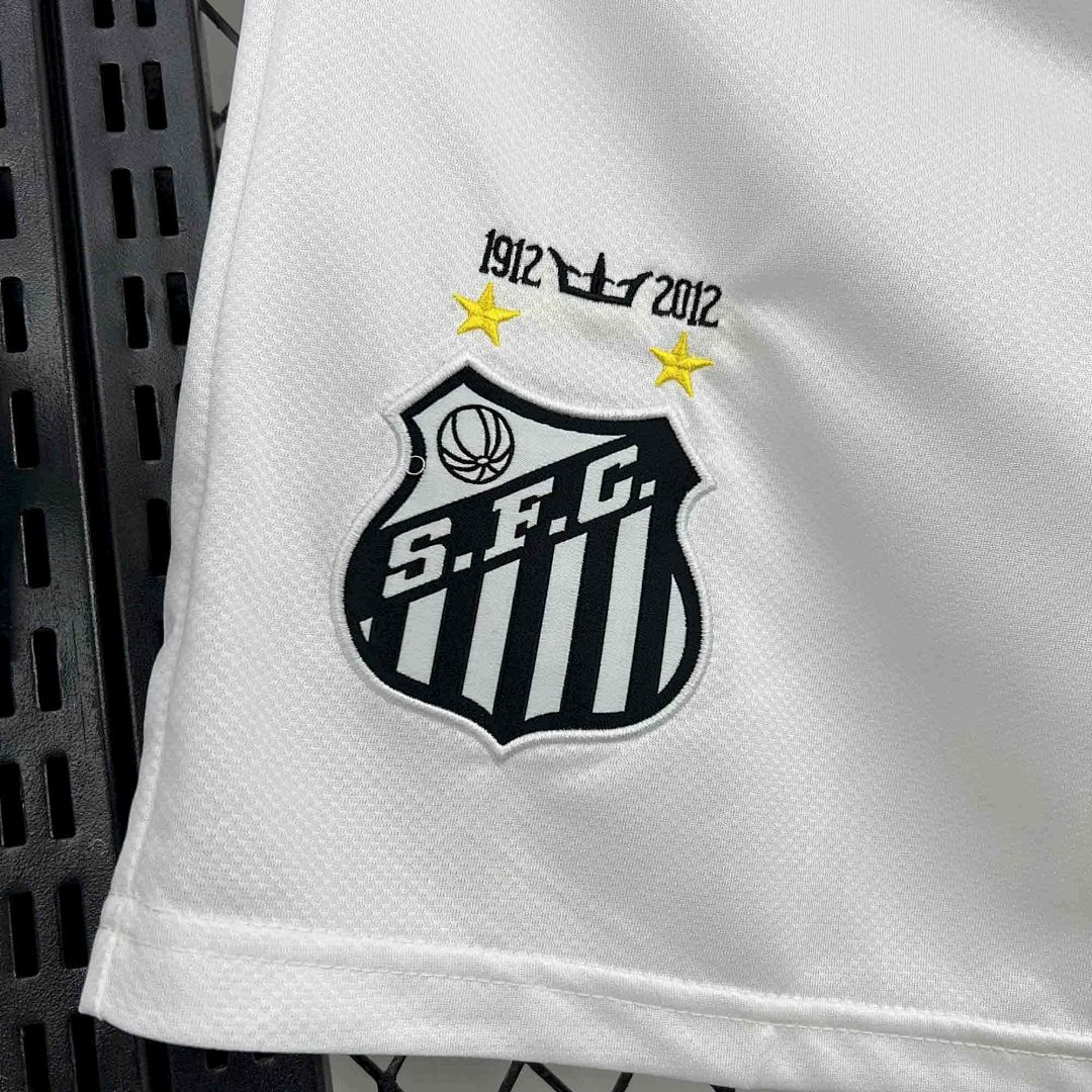 2011-12 Retro Santos Home Shorts S-XXL 3