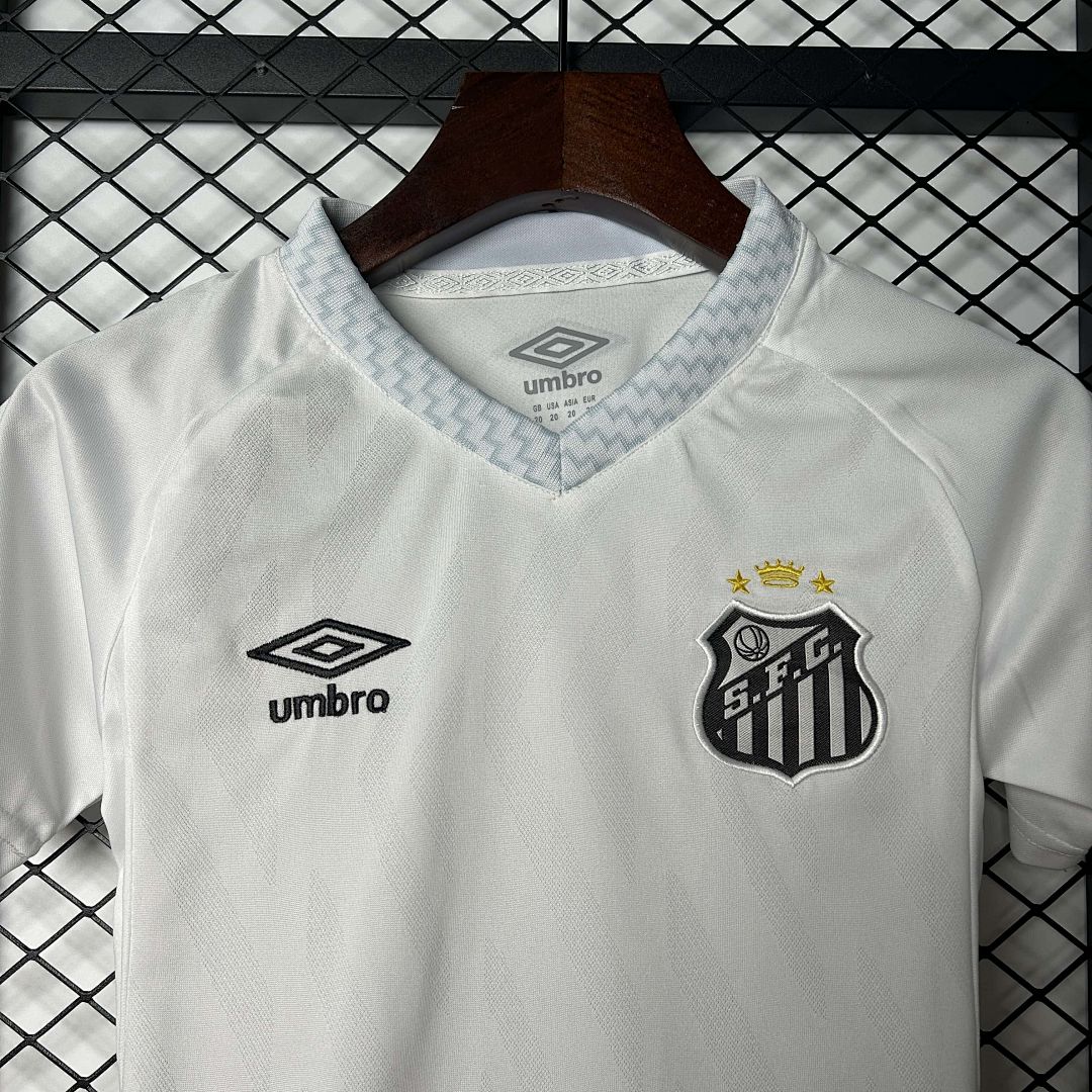 25-26 Kids Santos Home Size 16-28 Cheap Football Jersey Wholesale Yupoo 8
