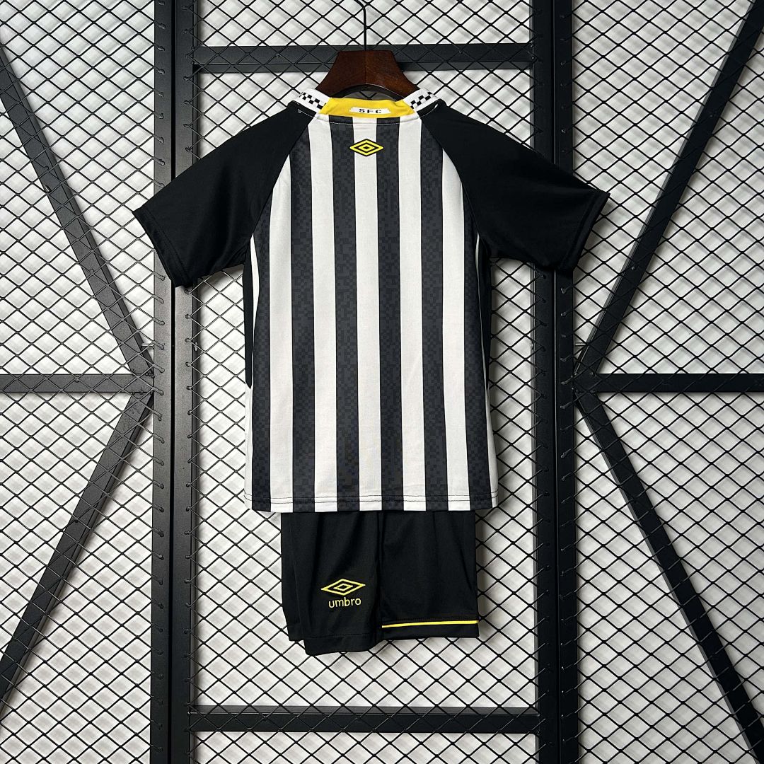 25-26 Kids Santos Away Size 16-28 Cheap Football Jersey Wholesale Yupoo 4