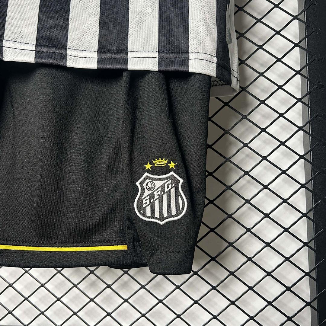 25-26 Kids Santos Away Size 16-28 Cheap Football Jersey Wholesale Yupoo 5