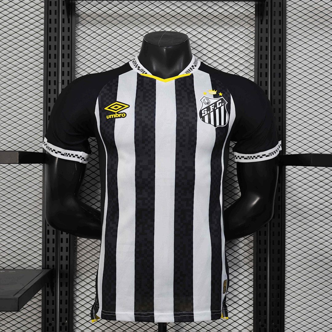 25-26 Player Santos Away S-XXL Cheap Football Jersey Wholesale Yupoo