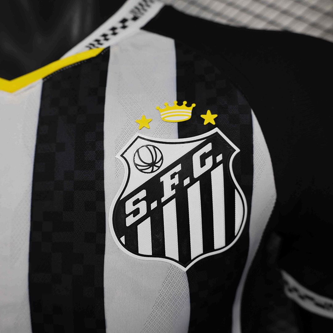 25-26 Player Santos Away S-XXL Cheap Football Jersey Wholesale Yupoo 4