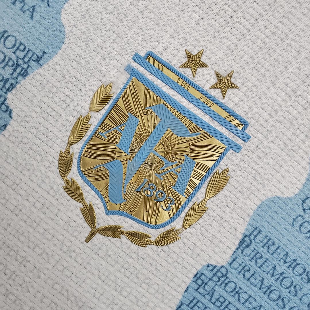 2021 Argentina Commemorative Edition White Blue S-XXL 8