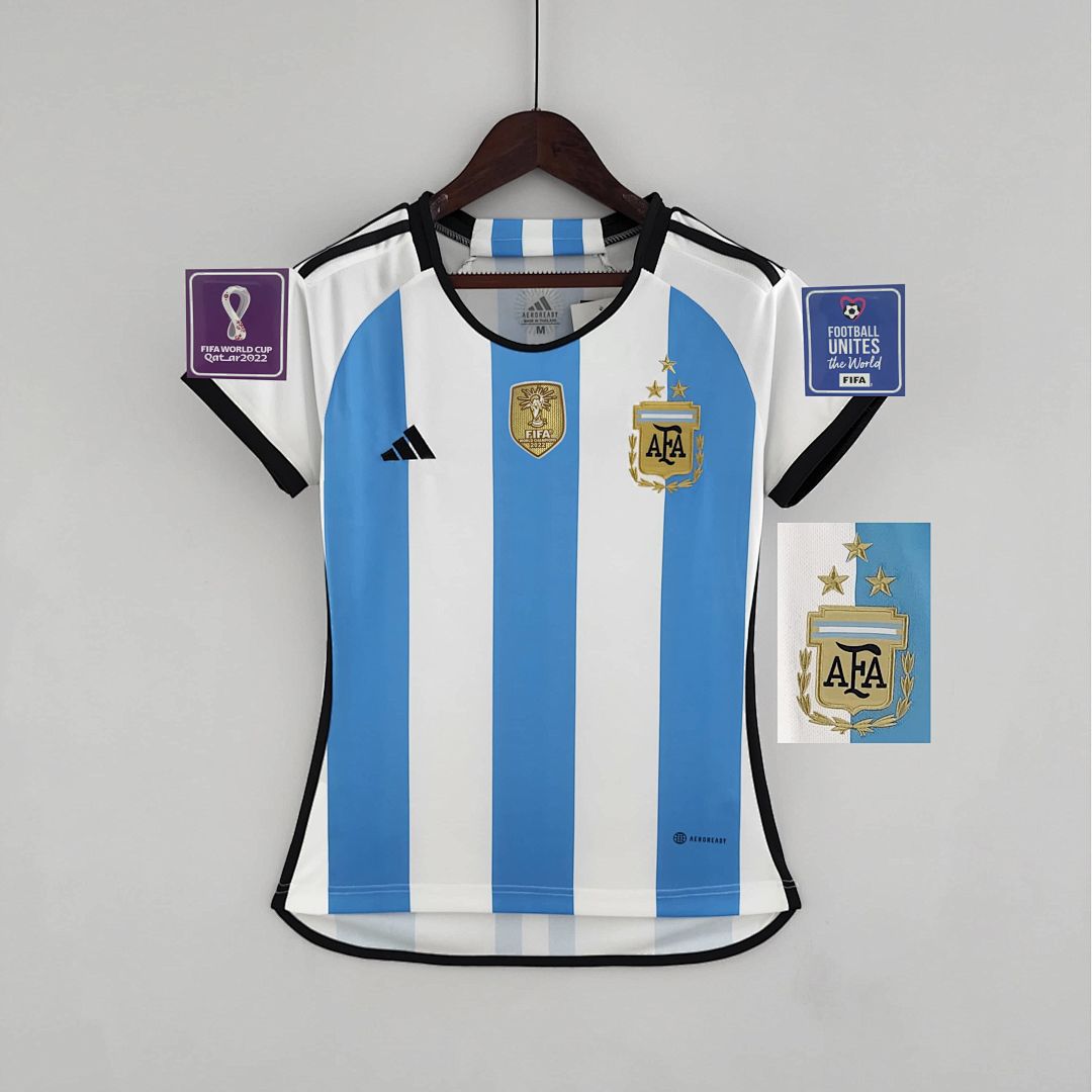 2022 Argentina 3-star World Cup jersey home S-XXXL 11