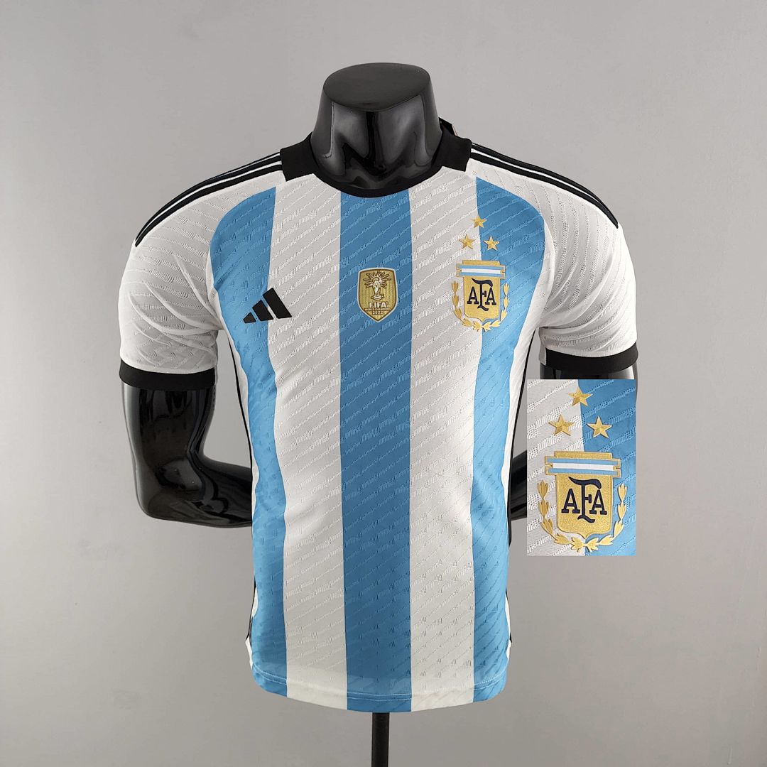 2022 Argentina 3-star World Cup jersey home S-XXXL 14