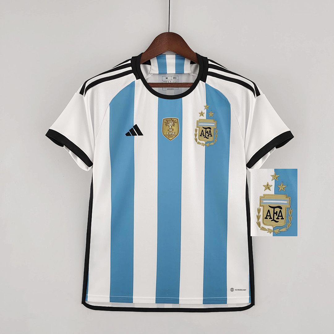 2022 Argentina 3-star World Cup jersey home S-XXXL 15