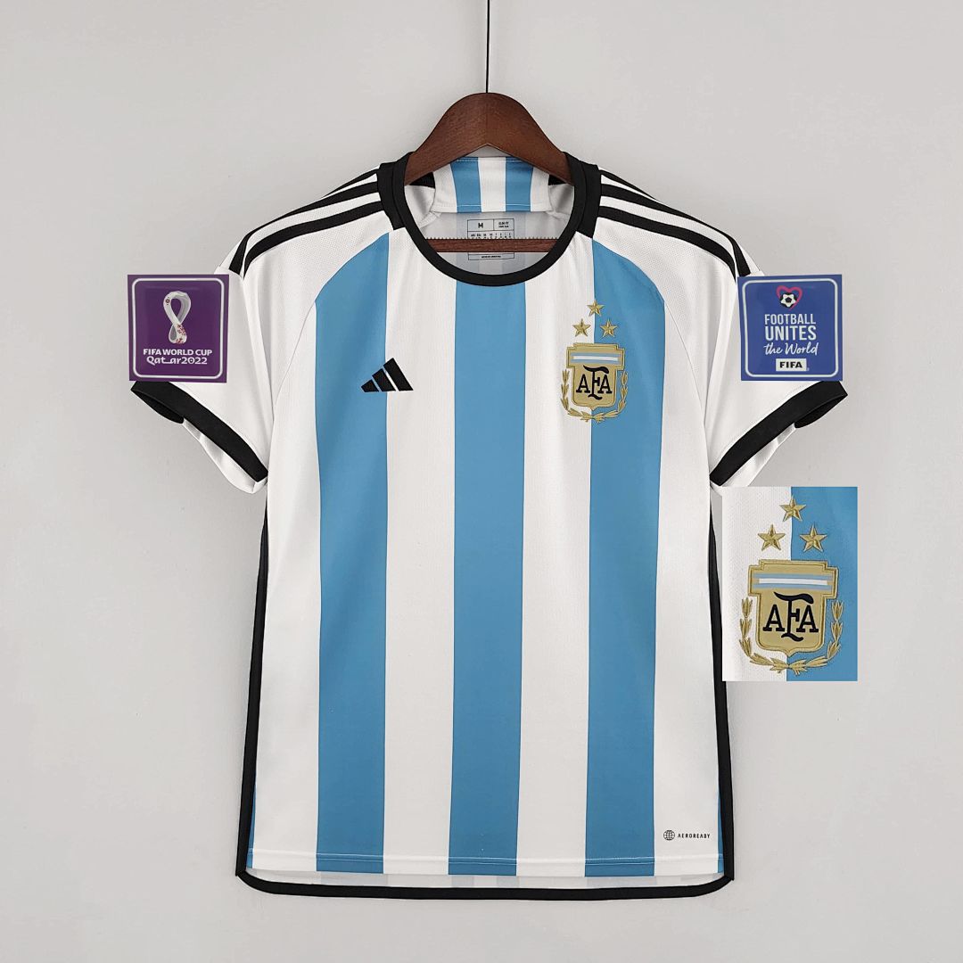 2022 Argentina 3-star World Cup jersey home S-XXXL 16