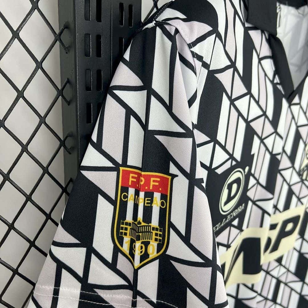 Retro 1990-91 Santos Away S-XXL Cheap Football Jersey Wholesale Yupoo 2