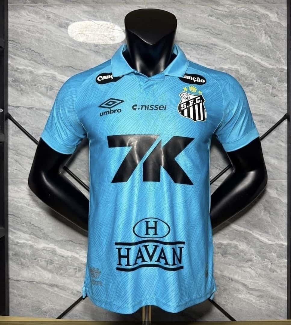 25-26 Player All Sponsor Santos Third Away S-XXL Cheap Football Jersey Wholesale Yupoo