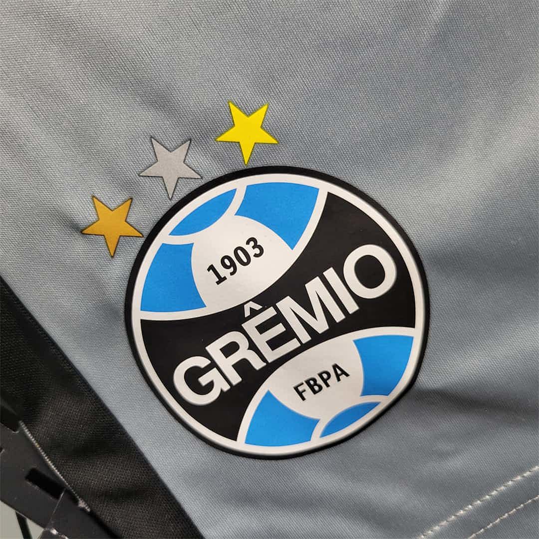 23-24 Gremio Gray Shorts 4