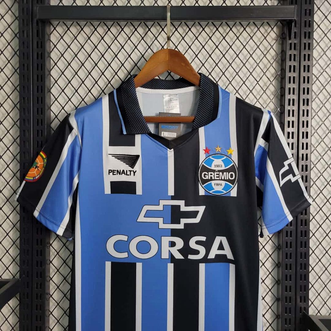 1998 retro Gremio local S-XXL fútbol camisetas 3