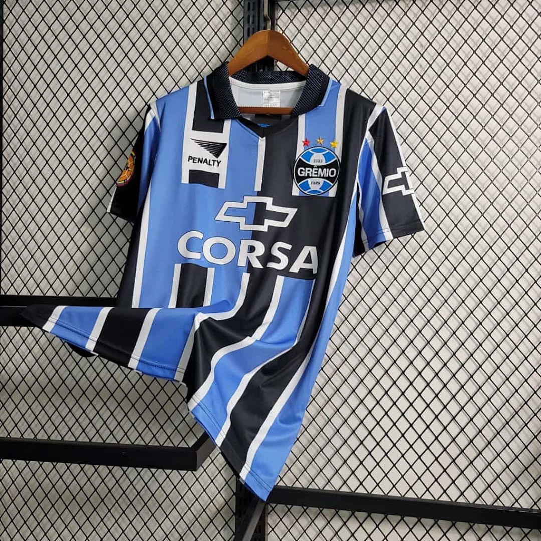 1998 retro Gremio local S-XXL fútbol camisetas 4