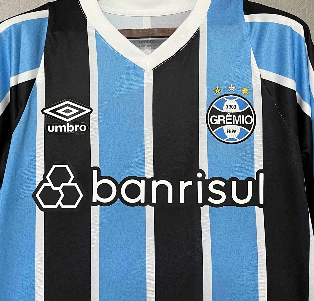 24-25 Gremio Home Kit Long Sleeve Shirt 5