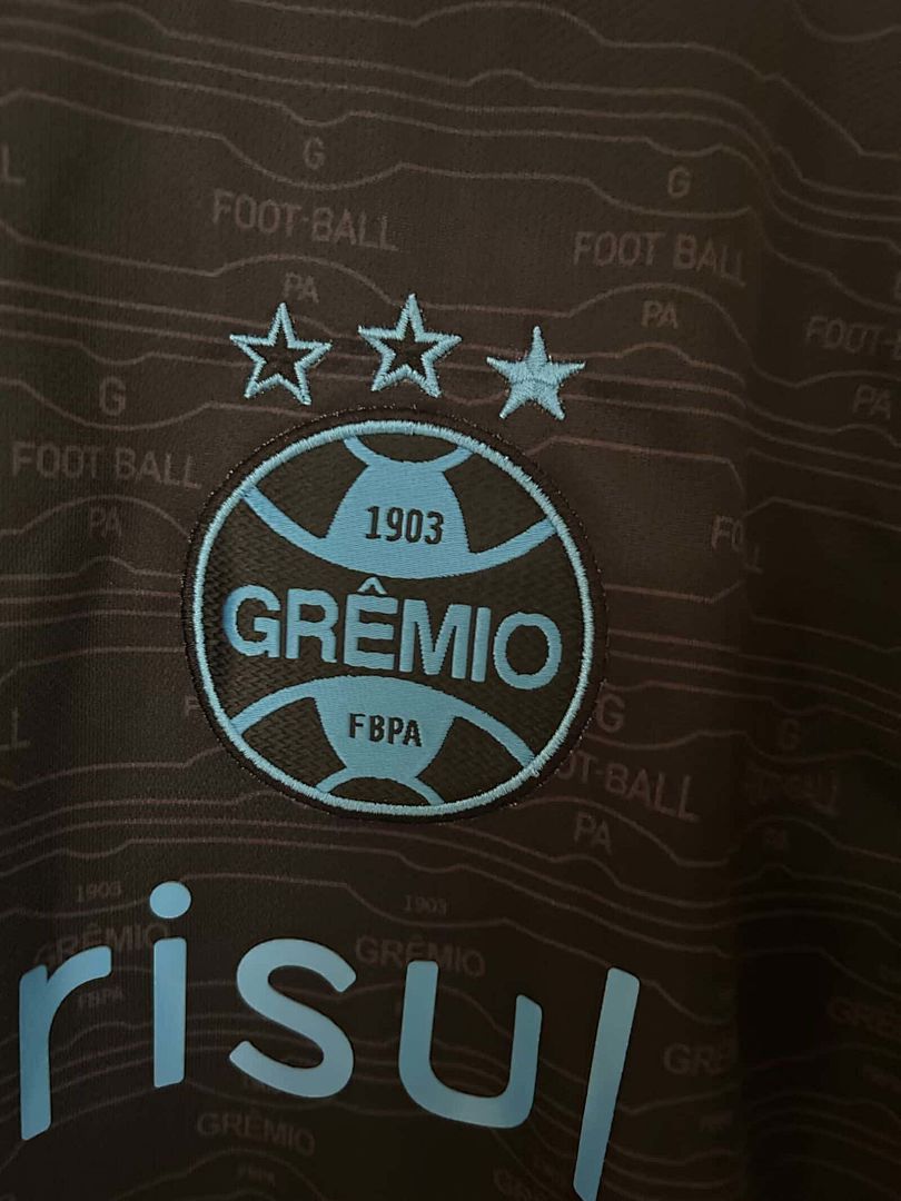 23-24 Gremio Black S-XXL Soccer Jerseys 4