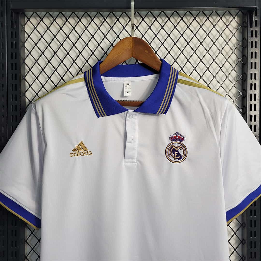 23-24 Real Madrid blanco POLO 6