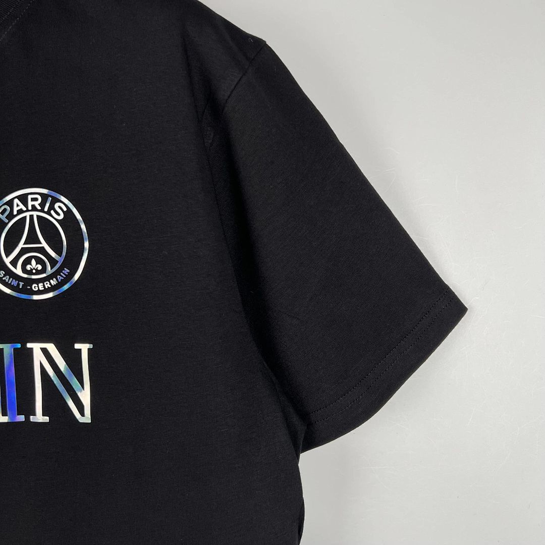 23_24 PSG Cotton T-Shirt Black S-XXL 5