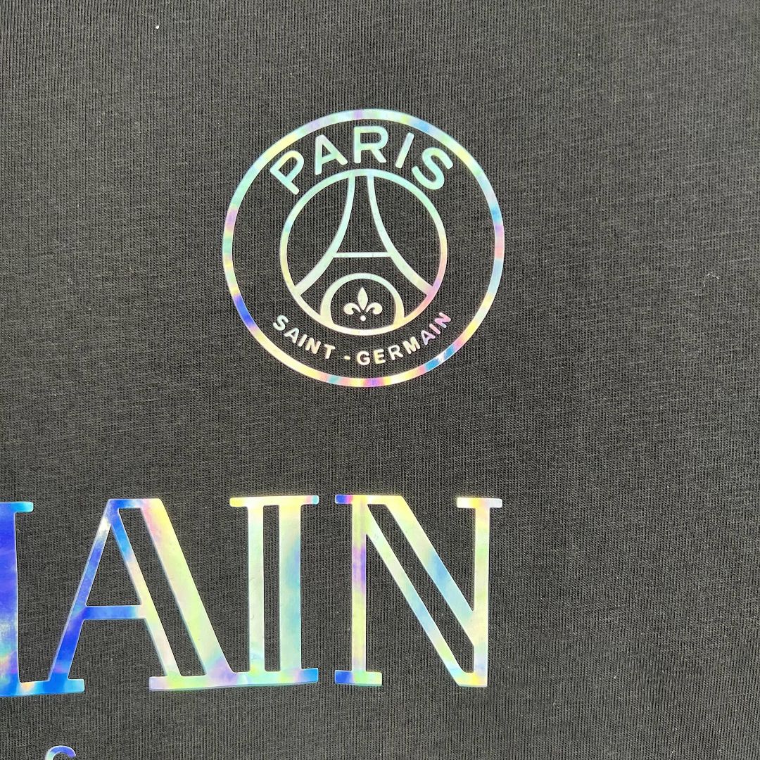 23_24 PSG Cotton T-Shirt Black S-XXL 7