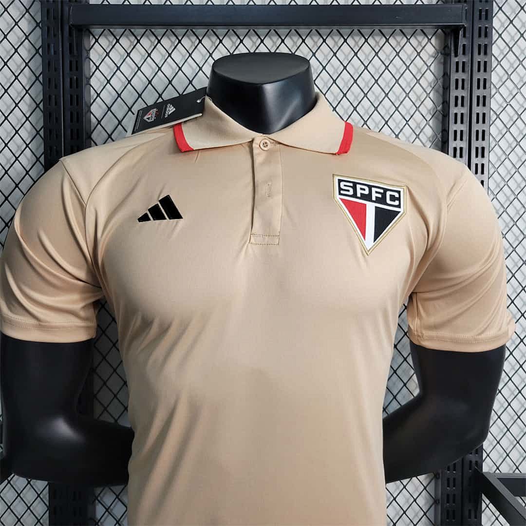 23-24 Sao Paulo Beige POLO 4